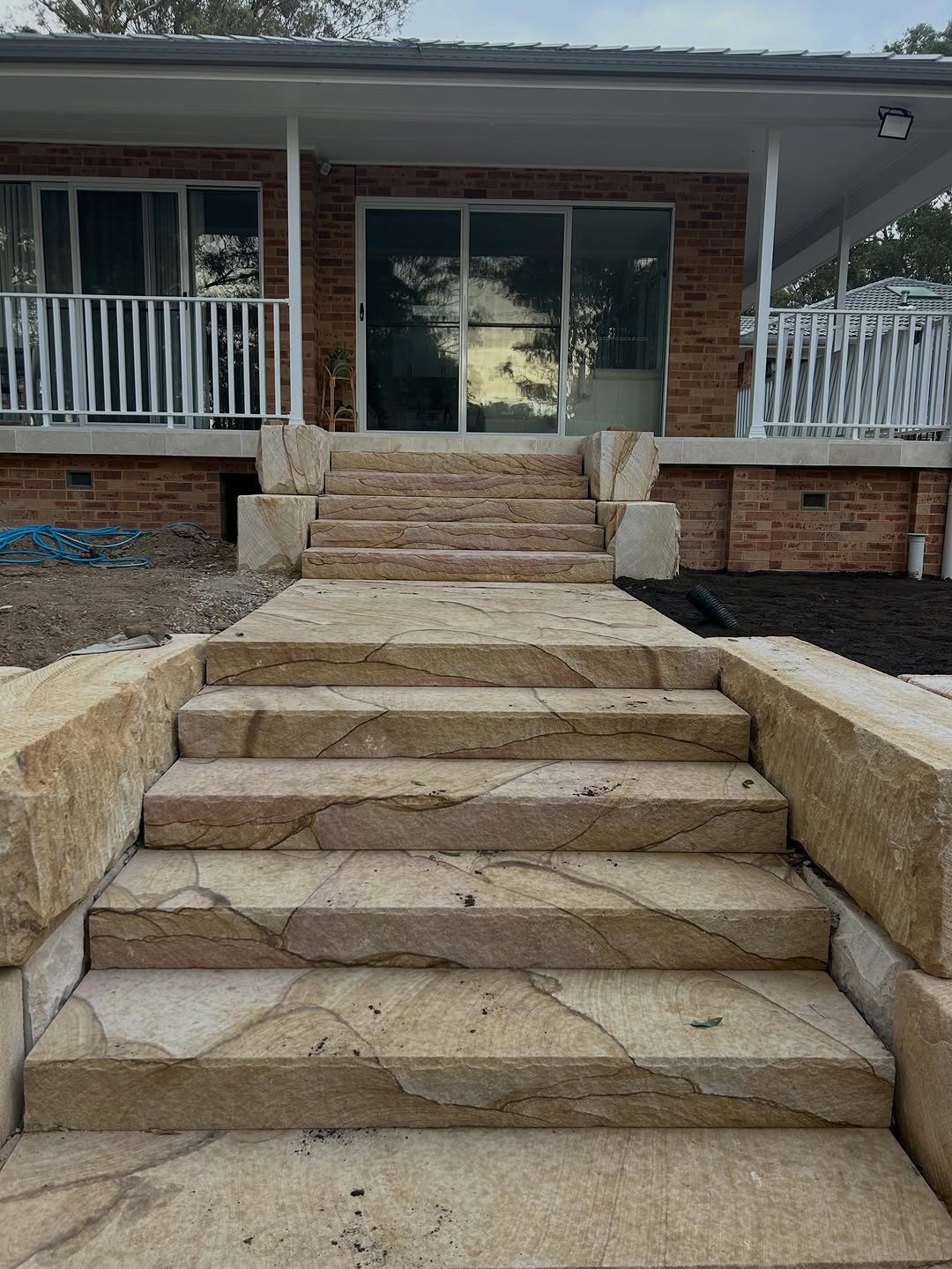 Stone installation
